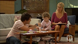Chris Pappas, Nell Rebecchi, Lucy Robinson in Neighbours Episode 6945