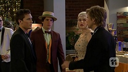 Josh Willis, Chris Pappas, Amber Turner, Daniel Robinson in Neighbours Episode 6976