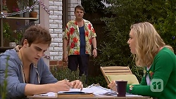 Kyle Canning, Gary Canning, Georgia Brooks in Neighbours Episode 7025