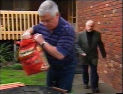 Lou Carpenter, George Marshall in Neighbours Episode 2962