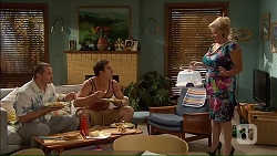 Toadie Rebecchi, Kyle Canning, Sheila Canning in Neighbours Episode 7068