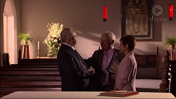Harold Bishop, Lou Carpenter, Susan Kennedy in Neighbours Episode 7083