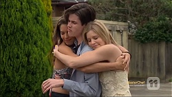 Paige Smith, Bailey Turner, Amber Turner in Neighbours Episode 7115