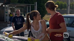 Terence Rogers, Paige Smith, Tyler Brennan in Neighbours Episode 7126