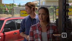Tyler Brennan, Paige Smith in Neighbours Episode 7130