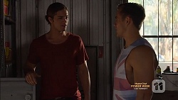 Tyler Brennan, Aaron Brennan in Neighbours Episode 7149