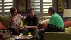 Susan Kennedy, Ben Kirk, Karl Kennedy in Neighbours Episode 7175