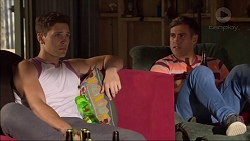 Josh Willis, Aaron Brennan in Neighbours Episode 7175