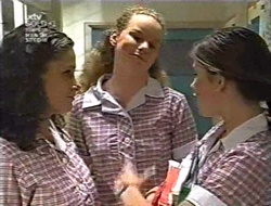 Caitlin Atkins, Jacinta Myers, Anne Wilkinson in Neighbours Episode 3011