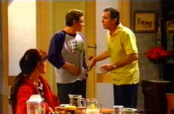Susan Kennedy, Tad Reeves, Karl Kennedy in Neighbours Episode 3741