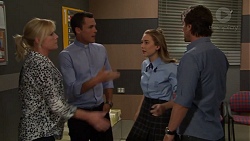 Lauren Turner, Jack Callahan, Piper Willis, Brad Willis in Neighbours Episode 7557