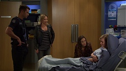 Mark Brennan, Steph Scully, Victoria Lamb, Ellen Crabb in Neighbours Episode 7557