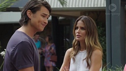 Leo Tanaka, Elly Conway in Neighbours Episode 7579