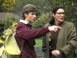 Ryan McLachlan, Dorothy Burke in Neighbours Episode 