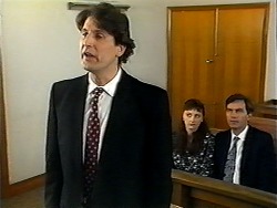 Brian Lewis, Sandy Jensen, Eric Jensen in Neighbours Episode 