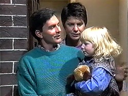 Eric Jensen, Joe Mangel, Sky Bishop in Neighbours Episode 