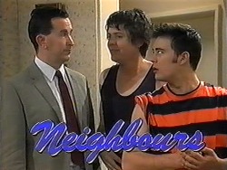 Anthony Reeves, Joe Mangel, Matt Robinson in Neighbours Episode 