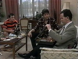 Matt Robinson, Joe Mangel, Anthony Reeves in Neighbours Episode 1326