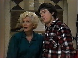 Madge Bishop, Joe Mangel in Neighbours Episode 