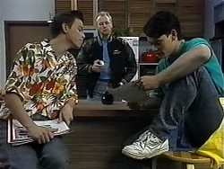 Todd Landers, Jim Robinson, Josh Anderson in Neighbours Episode 1326