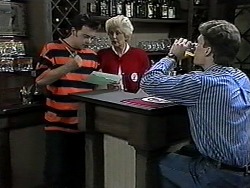 Matt Robinson, Madge Bishop, Adam Willis in Neighbours Episode 1327