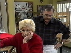 Madge Bishop, Harold Bishop in Neighbours Episode 