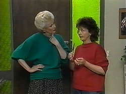 Madge Bishop, Pam Willis in Neighbours Episode 