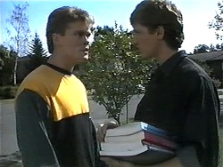 Adam Willis, Ryan McLachlan in Neighbours Episode 