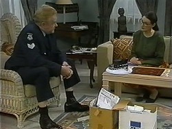 Sgt. Mooney, Dorothy Burke in Neighbours Episode 