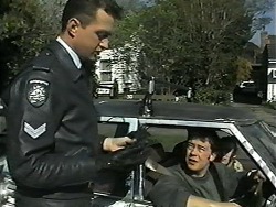 Police Officer, Matt Robinson in Neighbours Episode 