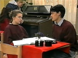 Melissa Jarrett, Josh Anderson in Neighbours Episode 