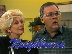 Madge Bishop, Harold Bishop in Neighbours Episode 1339