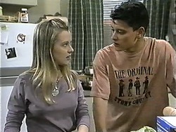 Melissa Jarrett, Josh Anderson in Neighbours Episode 