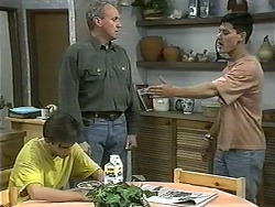 Todd Landers, Jim Robinson, Josh Anderson in Neighbours Episode 