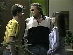 Todd Landers, Doug Willis, Cody Willis in Neighbours Episode 