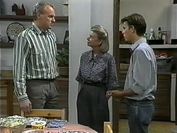 Jim Robinson, Helen Daniels, Todd Landers in Neighbours Episode 1343
