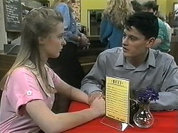 Melissa Jarrett, Josh Anderson in Neighbours Episode 