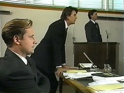 Stephen Evans, Brian Lewis, Eric Jensen in Neighbours Episode 1344