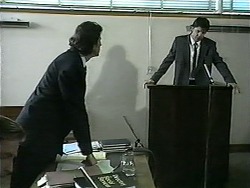 Brian Lewis, Joe Mangel in Neighbours Episode 