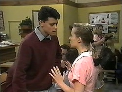 Josh Anderson, Melissa Jarrett in Neighbours Episode 