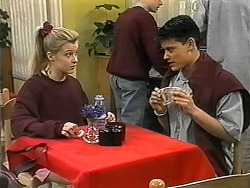 Melissa Jarrett, Josh Anderson in Neighbours Episode 