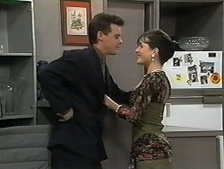 Paul Robinson, Christina Alessi in Neighbours Episode 