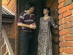 Joe Mangel, Sandy Jensen in Neighbours Episode 