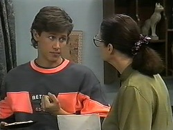 Ryan McLachlan, Dorothy Burke in Neighbours Episode 1349