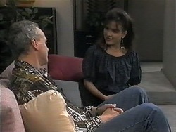 Jim Robinson, Christina Alessi in Neighbours Episode 