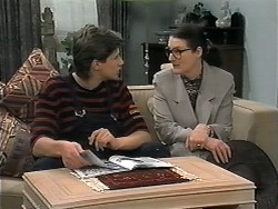 Ryan McLachlan, Dorothy Burke in Neighbours Episode 