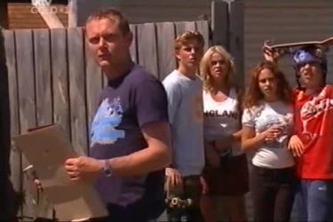 Max Hoyland, Boyd Hoyland, Sky Bishop, Serena Bishop, Stingray Timmins in Neighbours Episode 