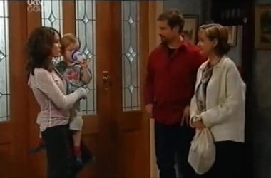 Libby Kennedy, Ben Kirk, Darcy Tyler, Susan Kennedy in Neighbours Episode 4551