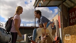 Georgia Brooks, Kyle Canning in Neighbours Episode 