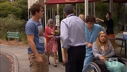 Kyle Canning, Karl Kennedy, Georgia Brooks in Neighbours Episode 